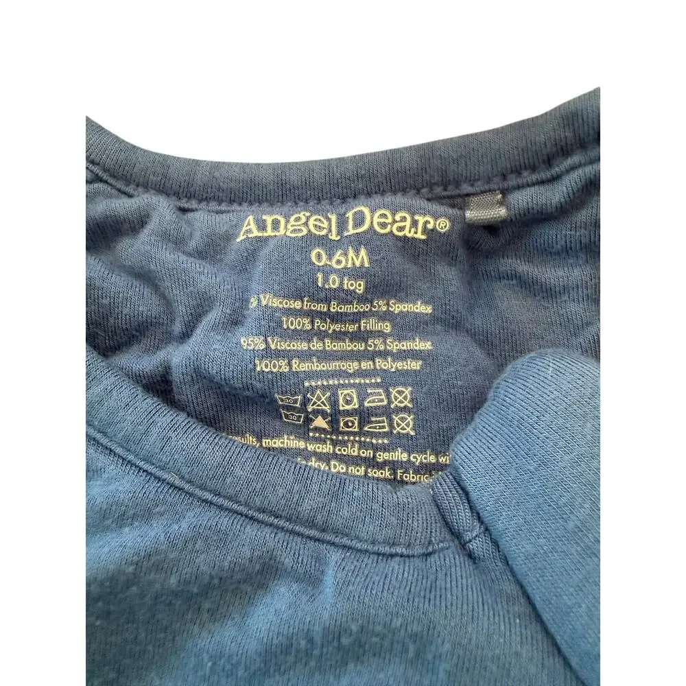 Angel Dear Blue Sleep Bag Size 0-6M 1.0 tog